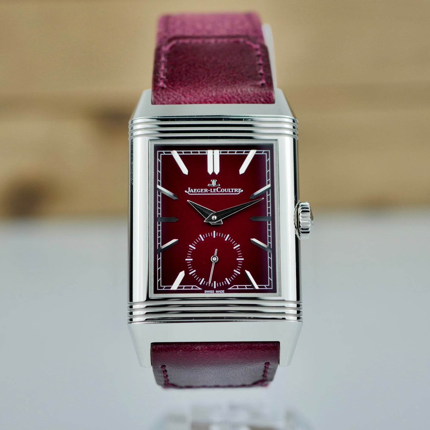 Jaeger-LeCoultre Reverso Q397846J Burgundy 2023 Brand New