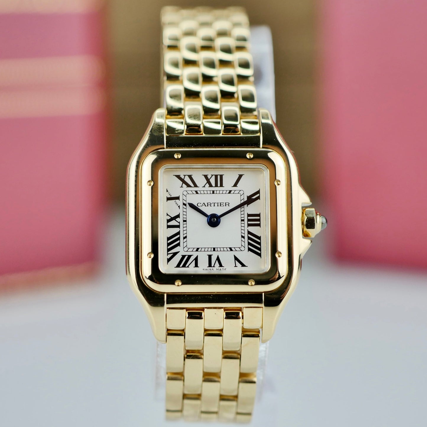 Cartier Panthère de Cartier WGPN0059 – 18 K Yellow Gold | Small Model | Silver Dial | Brand New