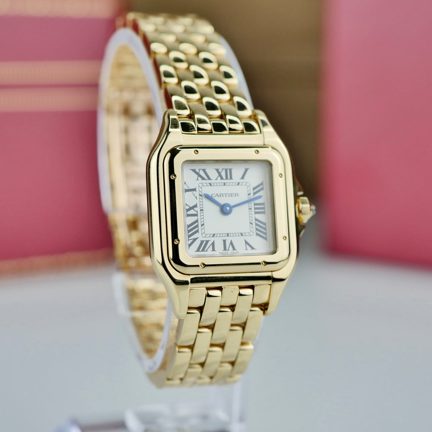 Cartier Panthère de Cartier WGPN0059 – 18 K Yellow Gold | Small Model | Silver Dial | Brand New