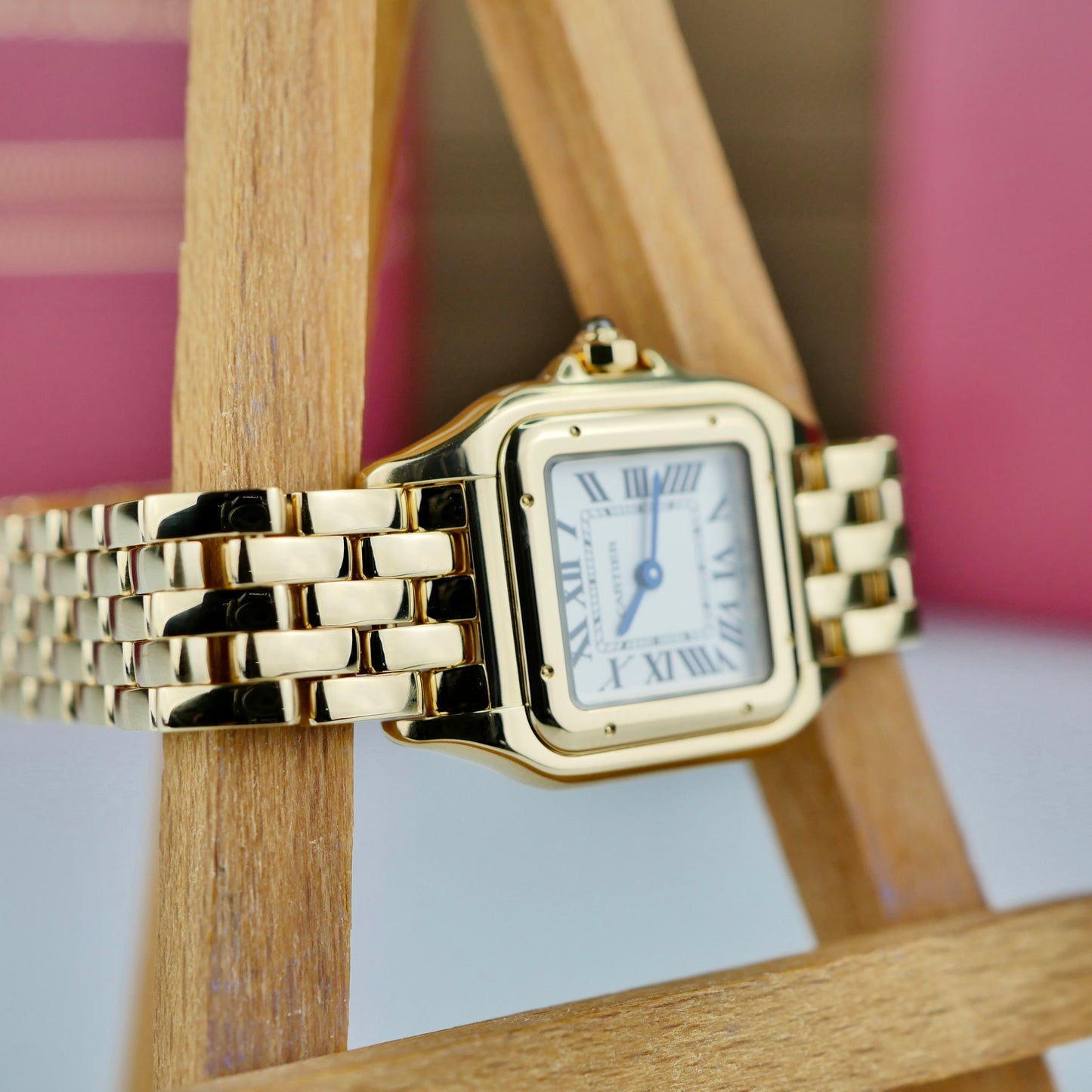Cartier Panthère de Cartier WGPN0059 – 18 K Yellow Gold | Small Model | Silver Dial | Brand New