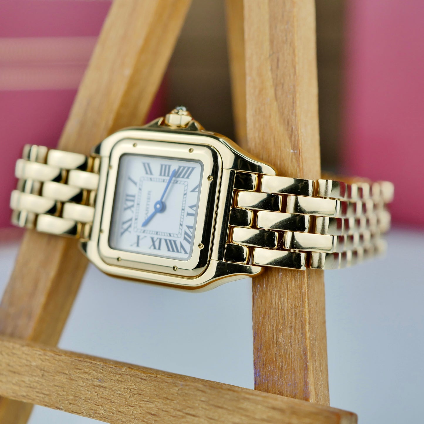 Cartier Panthère de Cartier WGPN0059 – 18 K Yellow Gold | Small Model | Silver Dial | Brand New