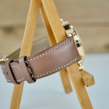 Patek Philippe Calatrava Pilot Travel Time 5524R-001 – 18K Rose Gold | Brown Sunburst Dial | 2022 | Excellent Condition | Full Set