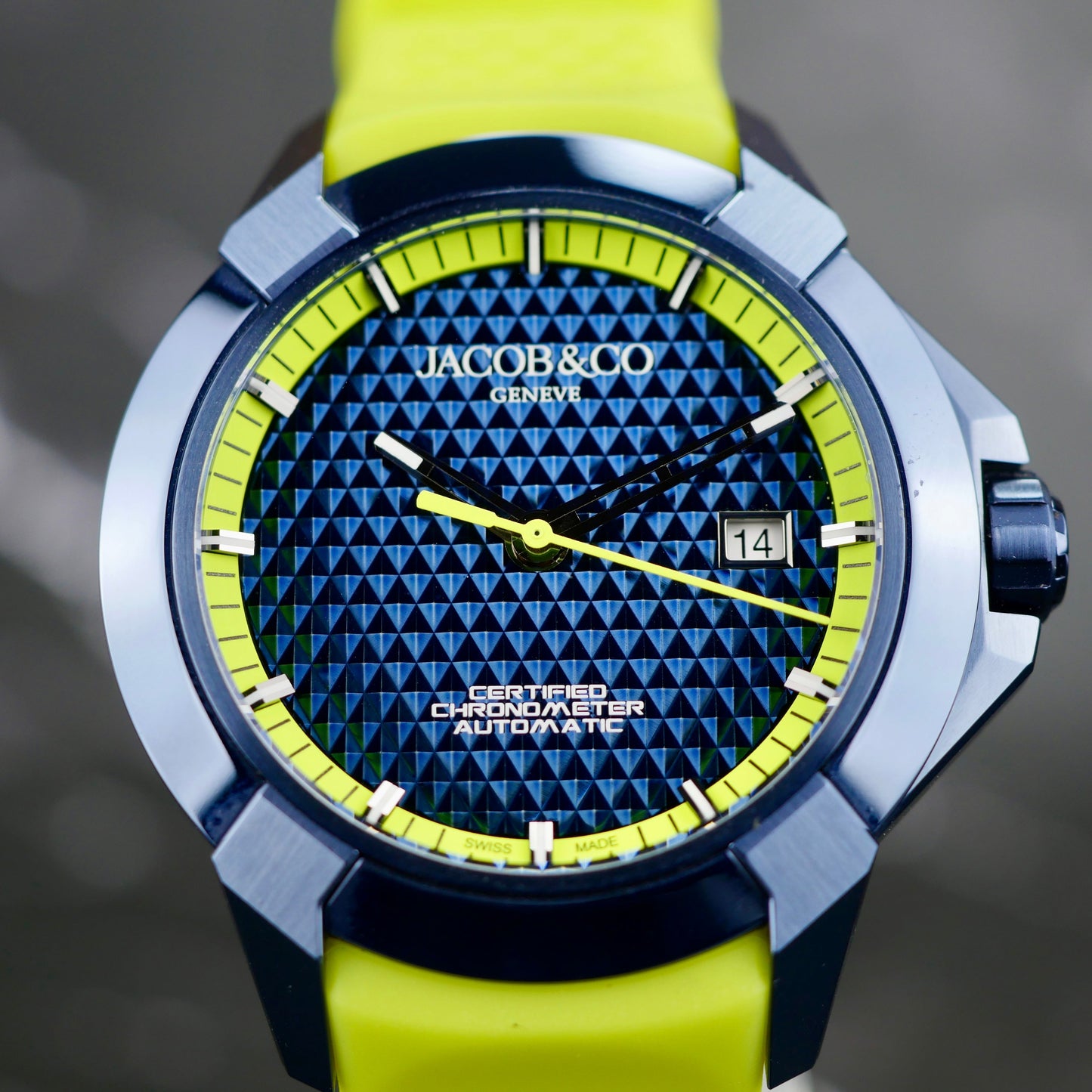 Jacob & Co. Epic X Sport EX130.13.AA.AA.ABRUA – Blue PVD | 41 mm | Automatic | Like-New | Full Set