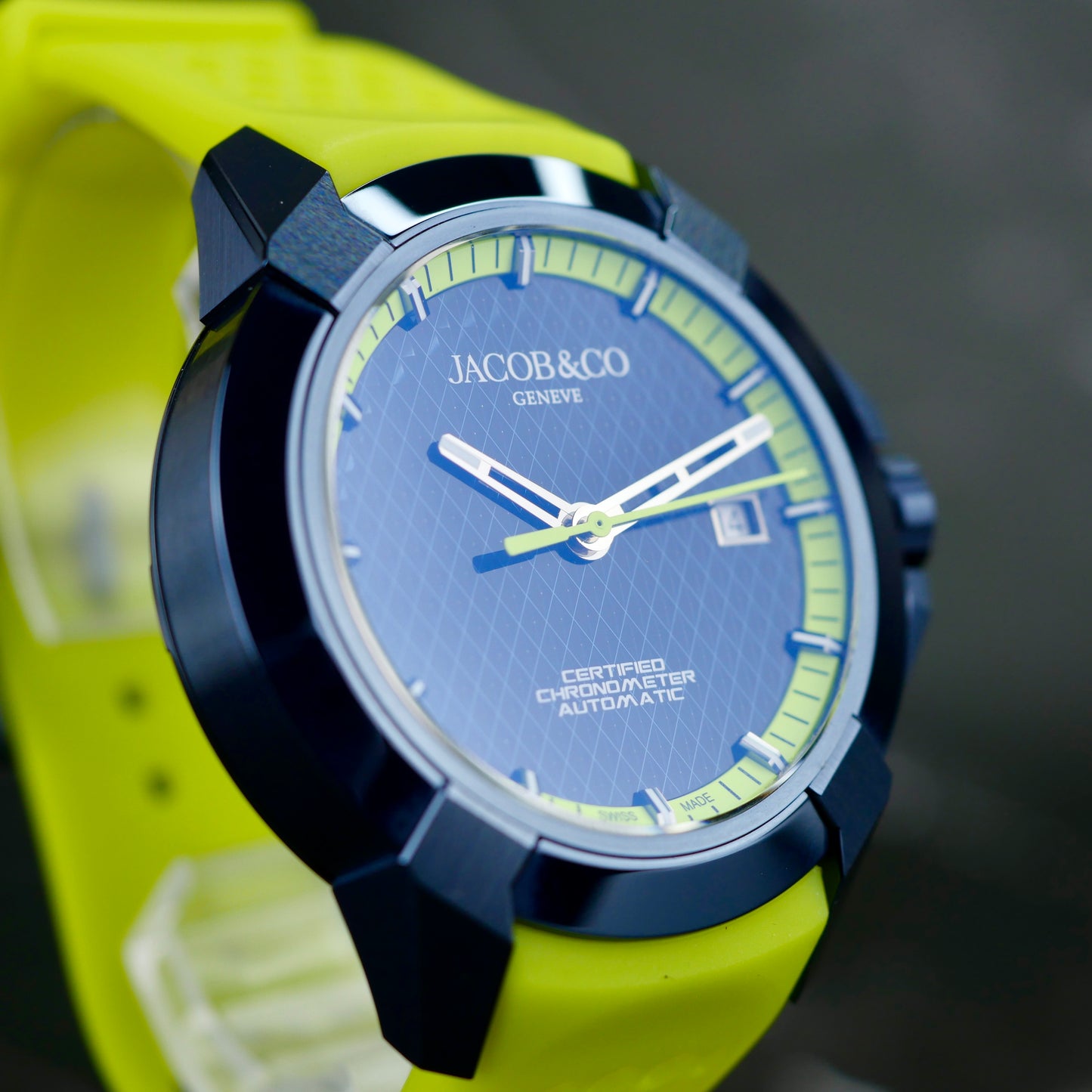 Jacob & Co. Epic X Sport EX130.13.AA.AA.ABRUA – Blue PVD | 41 mm | Automatic | Like-New | Full Set