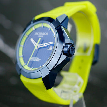 Jacob & Co. Epic X Sport EX130.13.AA.AA.ABRUA – Blue PVD | 41 mm | Automatic | Like-New | Full Set