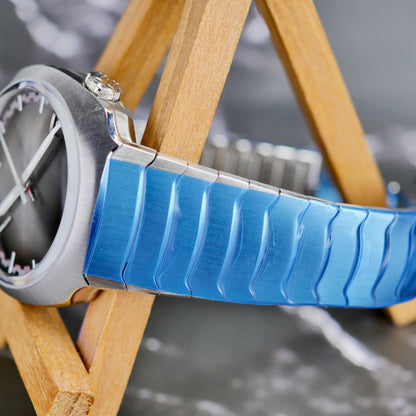 H. Moser & Cie. Streamliner Perpetual Calendar 6812-1200 – Stainless Steel | Brand New | 2022 | Full Stickers