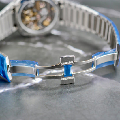 H. Moser & Cie. Streamliner Perpetual Calendar 6812-1200 – Stainless Steel | Brand New | 2022 | Full Stickers