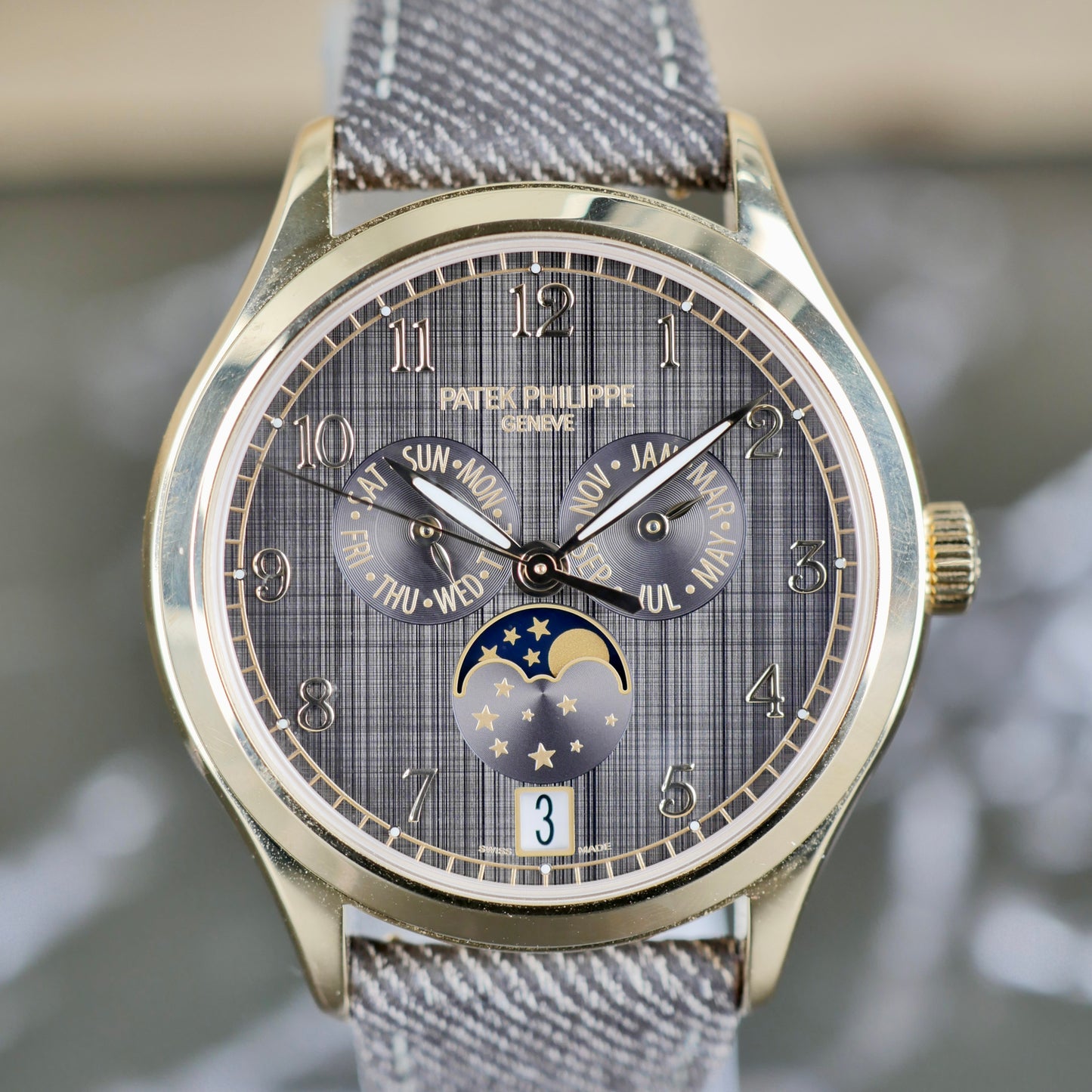 Patek Philippe Annual Calendar Moon Phase — Rose Gold | Chestnut Dial | Ref. 4946R-001 | Late 2025