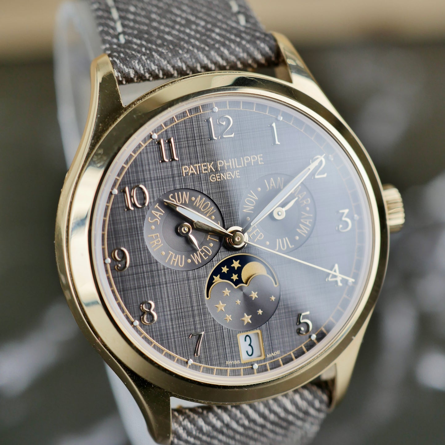 Patek Philippe Annual Calendar Moon Phase — Rose Gold | Chestnut Dial | Ref. 4946R-001 | Late 2025