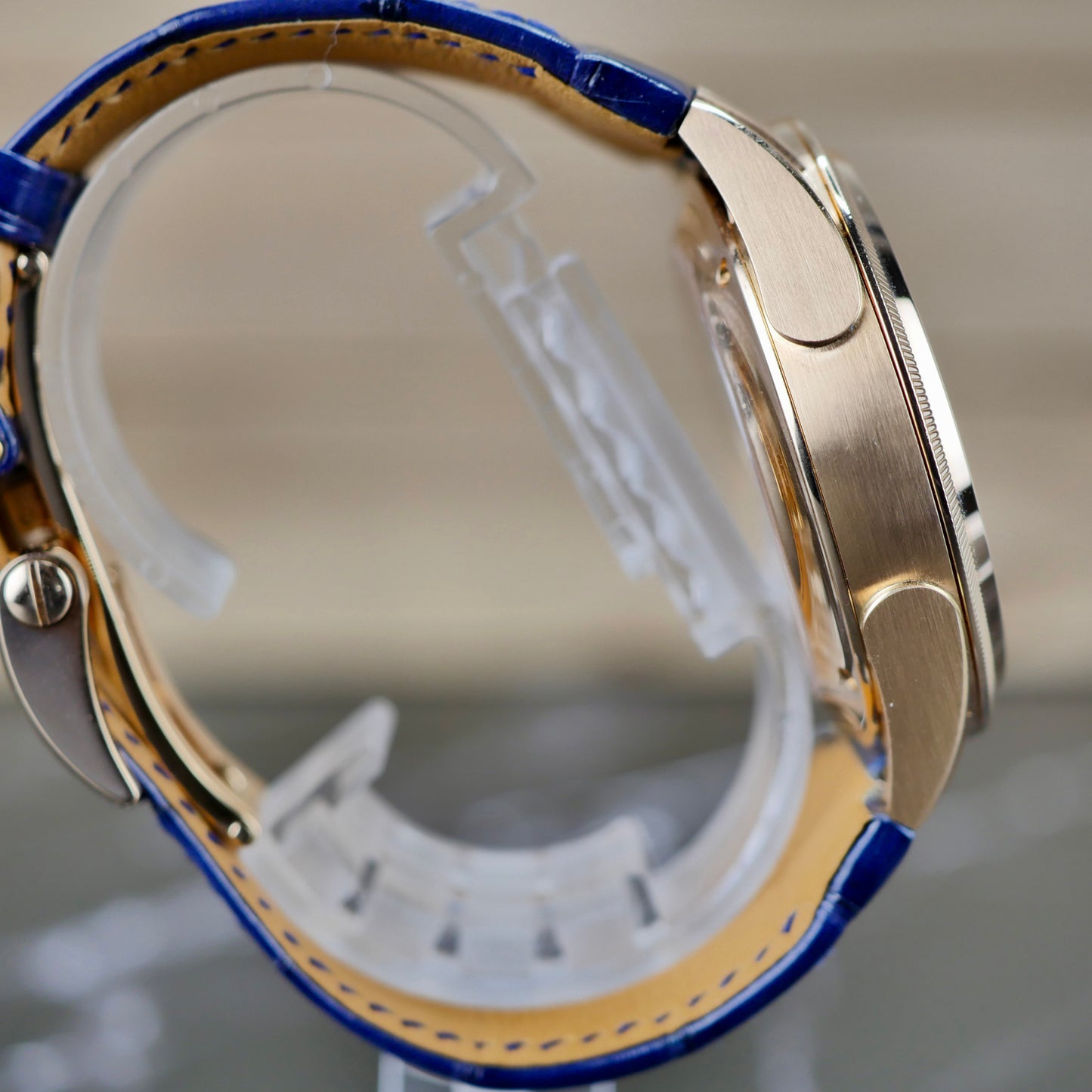 Parmigiani Fleurier Tonda PF Chronograph – 18K Rose Gold | Milano Blue | 42mm | 2023 | Mint Pre-Owned | Full Set