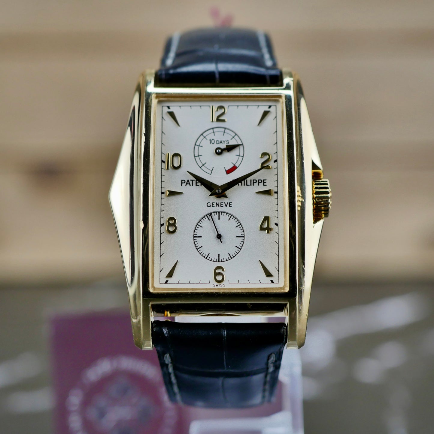 Patek Philippe 5100J “10 Days” – 18K Yellow Gold | 2000 | Fresh Patek Service | Sealed | Extract | Box