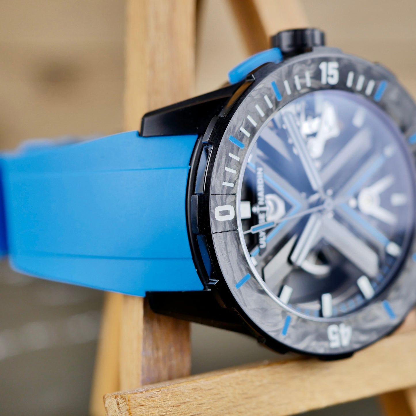 Ulysse Nardin Diver X Skeleton Azure 3723-170-2B/3A – Titanium | 44mm | 2023 | Brand New | Full Set