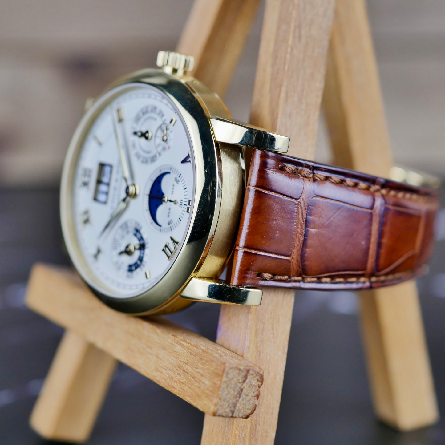 A. Lange & Söhne Langematik Perpetual Calendar 310.021 – 2nd Generation | Factory Overhaul | Warranty to 02/2028 | Full Set