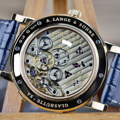 A. Lange & Söhne Lange 1 Time Zone 116.033  Rose Gold | Grey Dial | 2013 | Pristine Unpolished | Full Set + ZEITZONENKARTE