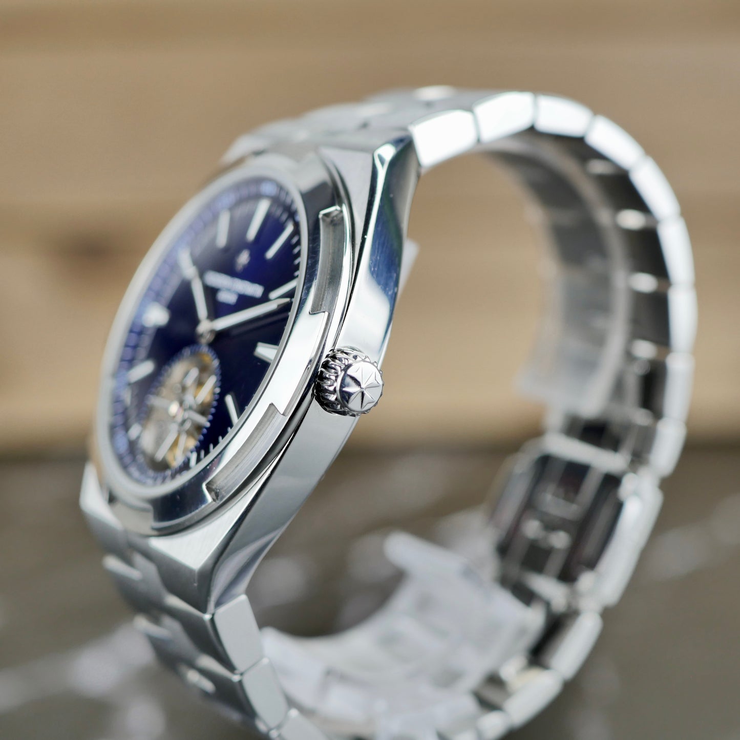 Vacheron Constantin Overseas Chronograph 6000V/110A-B544  Stainless Steel | Blue Dial | 2020 | Unpolished | Full Set | Serviced 2025