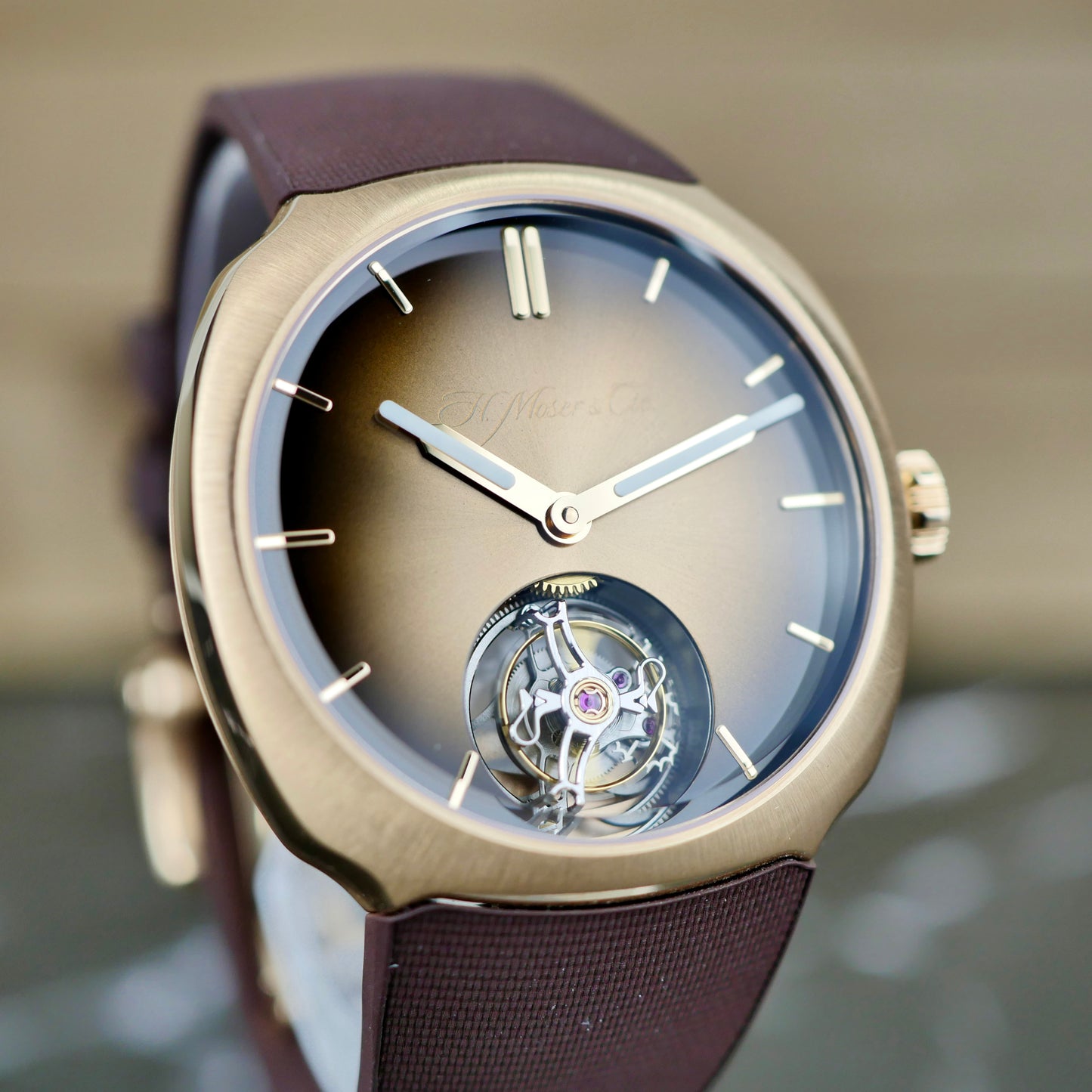 H. Moser & Cie. Streamliner Tourbillon Pierre Gasly Edition 6805-0410  5N Red Gold | Limited Edition | 2026 | Brand New | Full Set