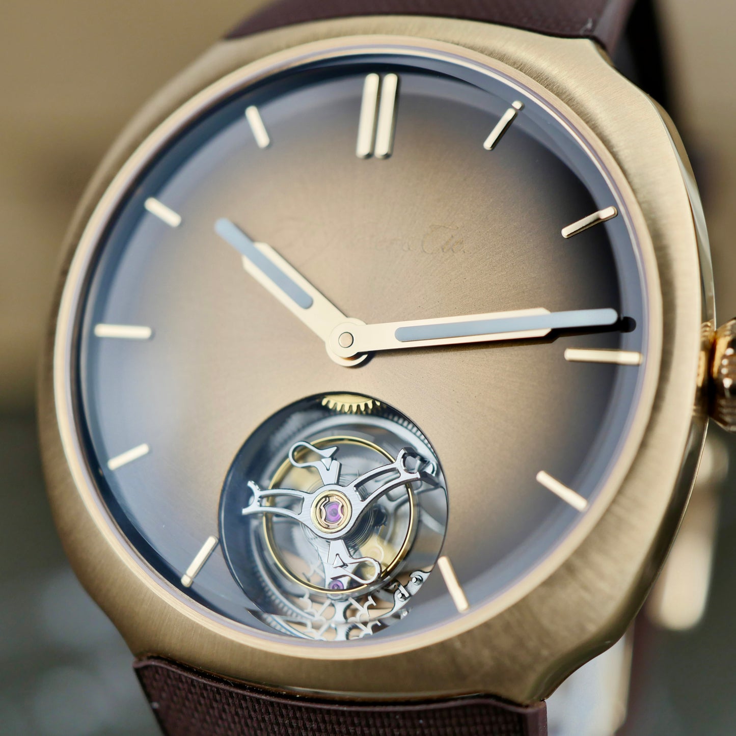 H. Moser & Cie. Streamliner Tourbillon Pierre Gasly Edition 6805-0410  5N Red Gold | Limited Edition | 2026 | Brand New | Full Set