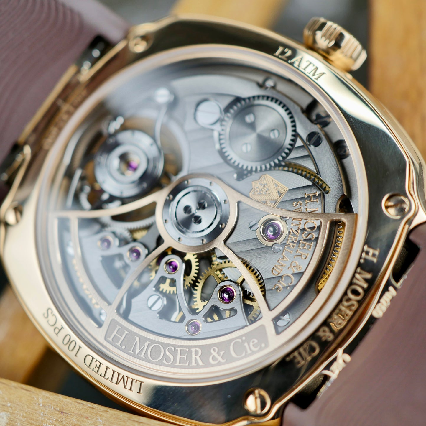 H. Moser & Cie. Streamliner Tourbillon Pierre Gasly Edition 6805-0410  5N Red Gold | Limited Edition | 2026 | Brand New | Full Set