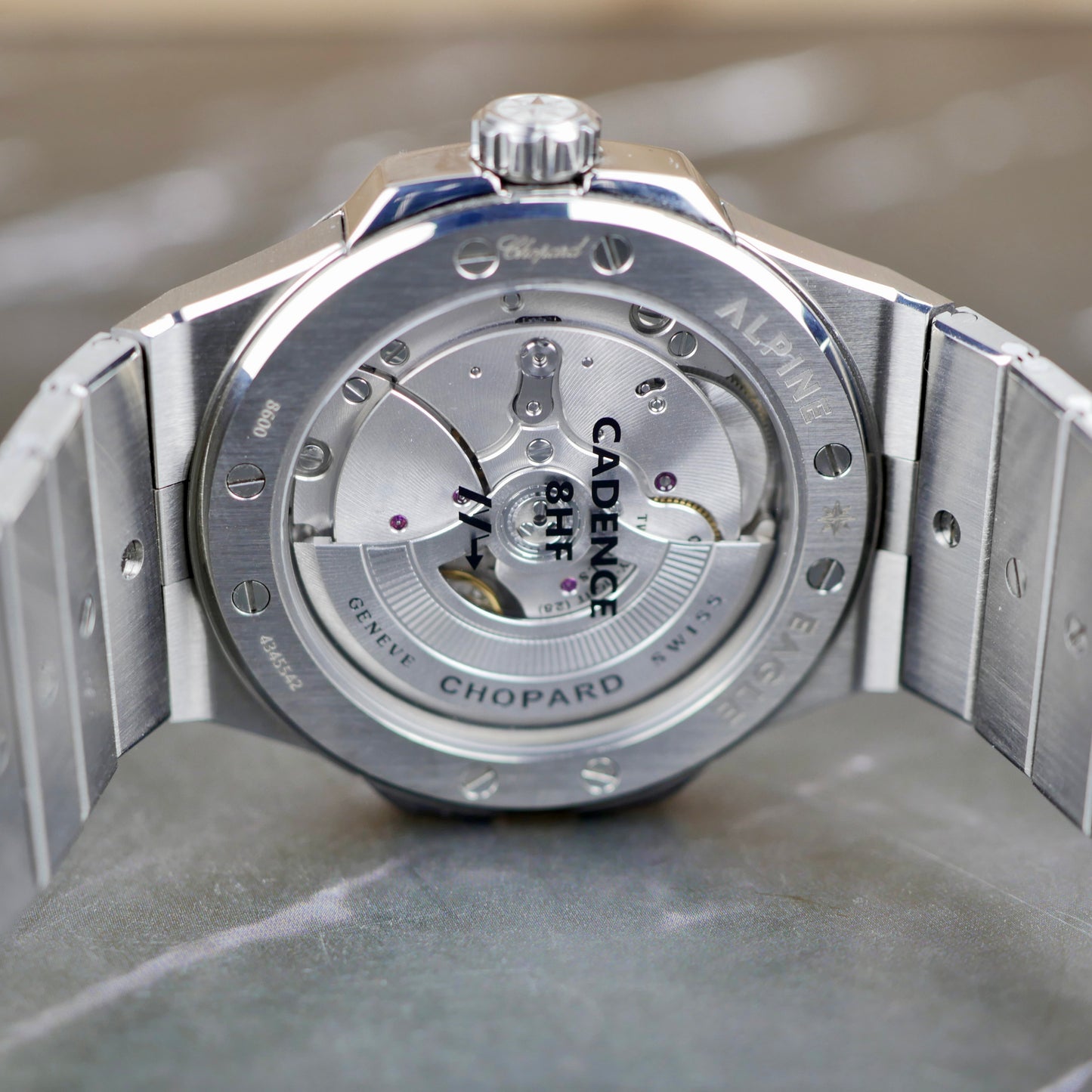 Chopard Alpine Eagle Cadence 8HF 298600-3020  Titanium | 2026 | Excellent Condition | Full Set