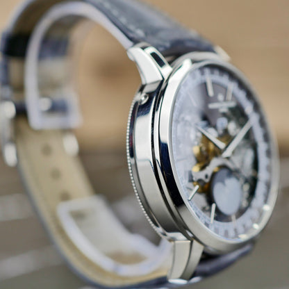 Vacheron Constantin Traditionnelle Complete Calendar Openface 4020T/000G-B655 – 18K White Gold | 2022 | Mint | Full Set (Copy)