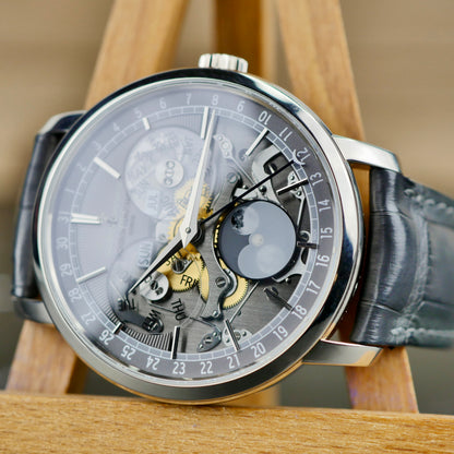 Vacheron Constantin Traditionnelle Complete Calendar Openface 4020T/000G-B655 – 18K White Gold | 2022 | Mint | Full Set (Copy)