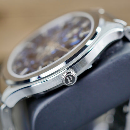 Piaget Polo Skeleton G0A45005  Stainless Steel | Blue Skeleton Dial | 02/2026 | Unworn | Full Set