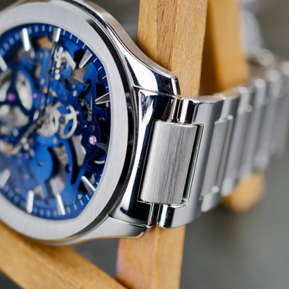 Piaget Polo Skeleton G0A45005  Stainless Steel | Blue Skeleton Dial | 02/2026 | Unworn | Full Set
