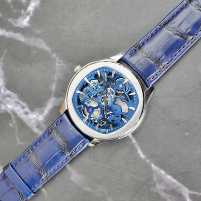 Piaget Polo Skeleton G0A45005  Stainless Steel | Blue Skeleton Dial | 02/2026 | Unworn | Full Set