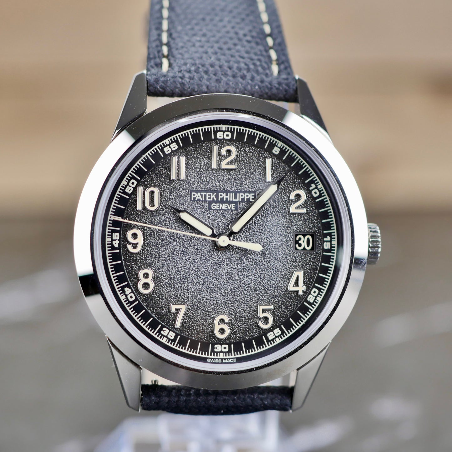 Patek Philippe Calatrava 5226G-001  18K White Gold | Charcoal Dial | 2025 | Brand New | Full Set