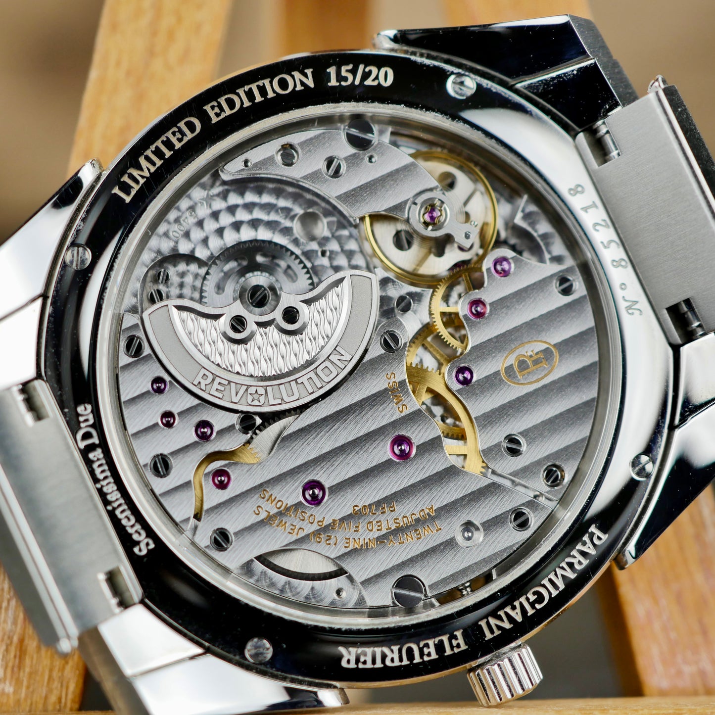 Parmigiani Fleurier x Revolution Tonda PF Micro-Rotor “Serenissima Due”  Limited Edition #15 of 20 | 2024 | Full Set