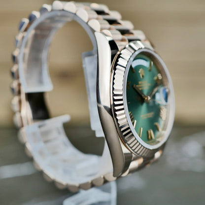 Rolex Day-Date 40mm 228235 Olive Green Roman Numerals | 2026 | Brand new | Full Set