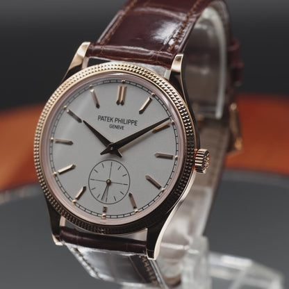 Patek Philippe Calatrava — Rose Gold | Silvery Grained Dial | Ref. 6119R-001 | 2022