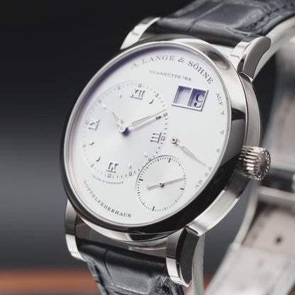 A. Lange &amp; Söhne Lange 1 — White Gold | Argenté Dial | Ref. 191.039 | 2025