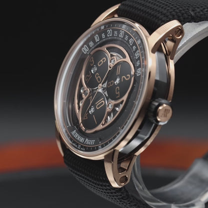 Audemars Piguet Code 11.59 Starwheel — Pink Gold | Black Aventurine Dial | Ref. 15212NR.OO.A002KB.01-AB | 2026