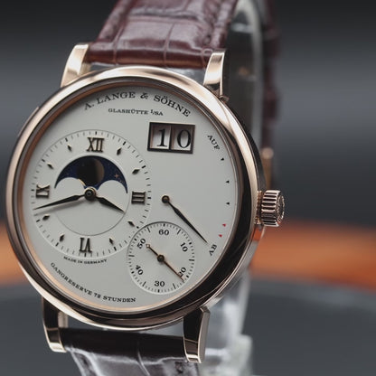 A. Lange & Söhne Grand Lange 1 Moon Phase — Pink Gold | Argenté Dial | Ref. 139.032 | 2020