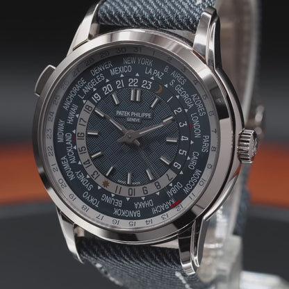 Patek Philippe World Time Date 5330G-001  18K White Gold | 2025 | Excellent Condition | Full Set