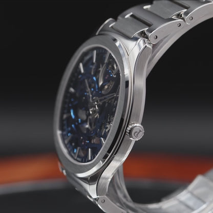 Piaget Polo Skeleton G0A45005  Stainless Steel | Blue Skeleton Dial | 02/2026 | Unworn | Full Set